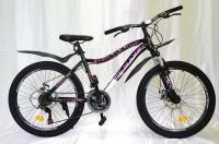 Велосипед 26 MAKS BASKA MD (21-ск.) (рама 17) Черный/розовый