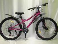 Велосипед 24 "MAKS IRIS V 21ск розовый 