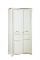 Шкаф для одежды "Флоренция-5" ((вудлайн кремовый / Masa Decor аруша венге / профиль: Kroning аруша в