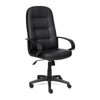 Кресло DEVON 3104 Искусственная кожа черная-перфорированная