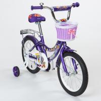 Велосипед двухколесный Zigzag Foris 16 фиолетовый