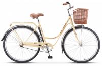 Велосипед 28 дорожный Stels Navigator 325 Z010 1 ск р.20 +корзина пластик слон.кость/коричневый 2017