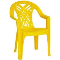 Кресло пластиковое N6 Престиж-2, цвет: желтый