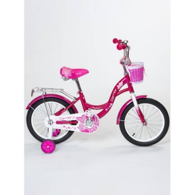 Велосипед 12 "ZIGZAG" GIRL малиновый