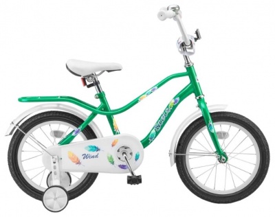Велосипед 14" Stels Wind, зеленый
