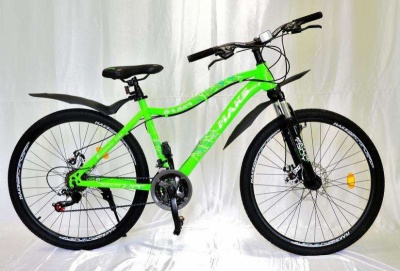 Велосипед 24 Maks BASKA MD Пер.Амор. 21ск (рама 16) Зеленый