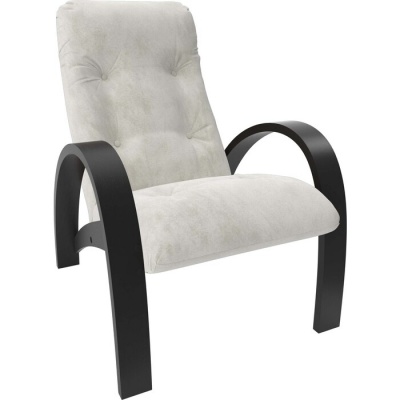 Кресло для отдыха МОДЕЛЬ S7 Венге/шпон ткань Verona Light Grey