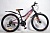 Велосипед 24 "ROOK MA240D  21ск (рама 11) черный/розовый