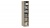 Шкаф для белья Эмбер Тип-1 Баттл рок/ серый глянец