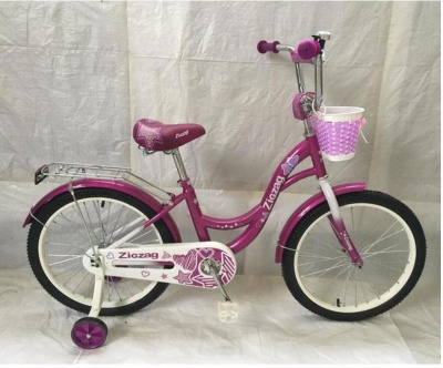 Велосипед 18 "ZIGZAG" GIRL фиолетовый