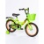 Велосипед 12 "ZIGZAG" CLASSIC зеленый с ручкой